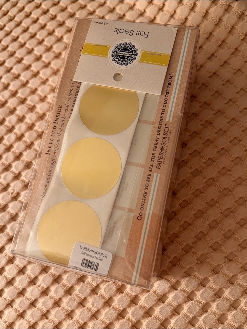 ✨Paper Source Custom Embosser Gift Set - Open Box, Unused - Picture 3 of 4